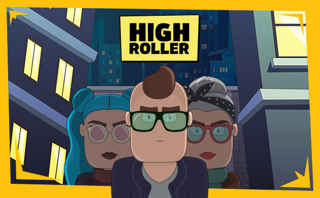 Highroller casino banner